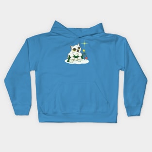 Owlbear Home for Critmas Kids Hoodie